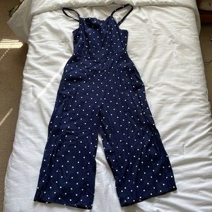 Old Navy polka dot jumpsuit.